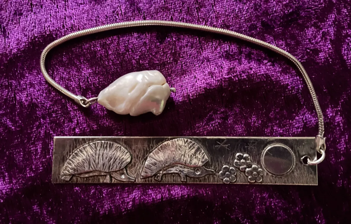 Hedgehog bookmark