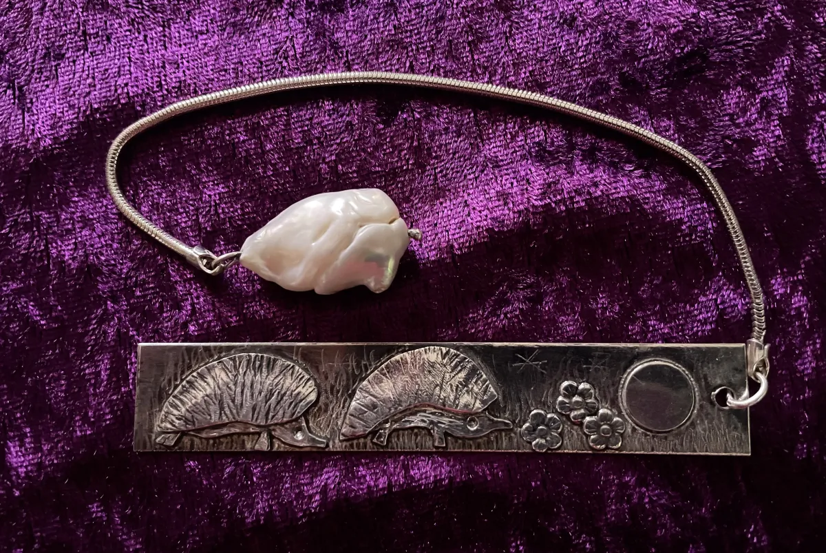 Hedgehog bookmark