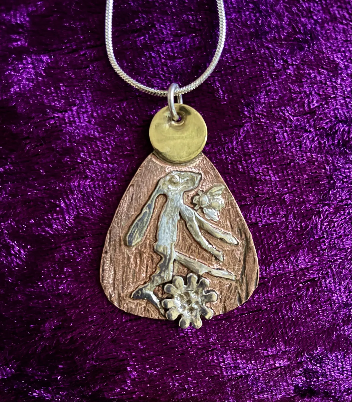 Hare among the bees