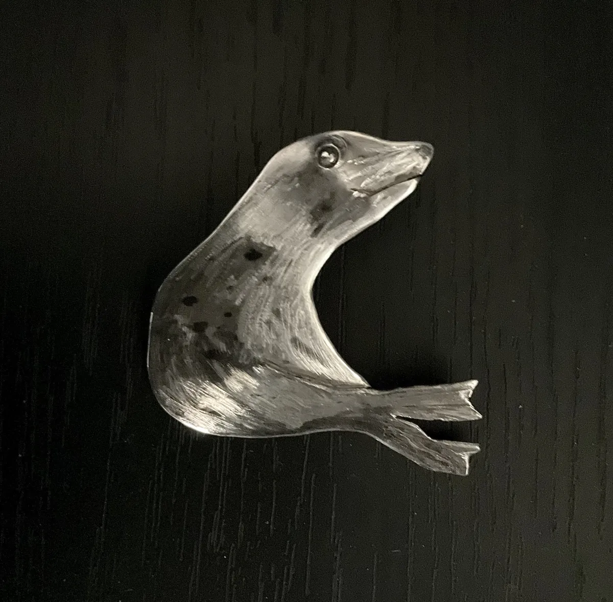Silver Seal Pin