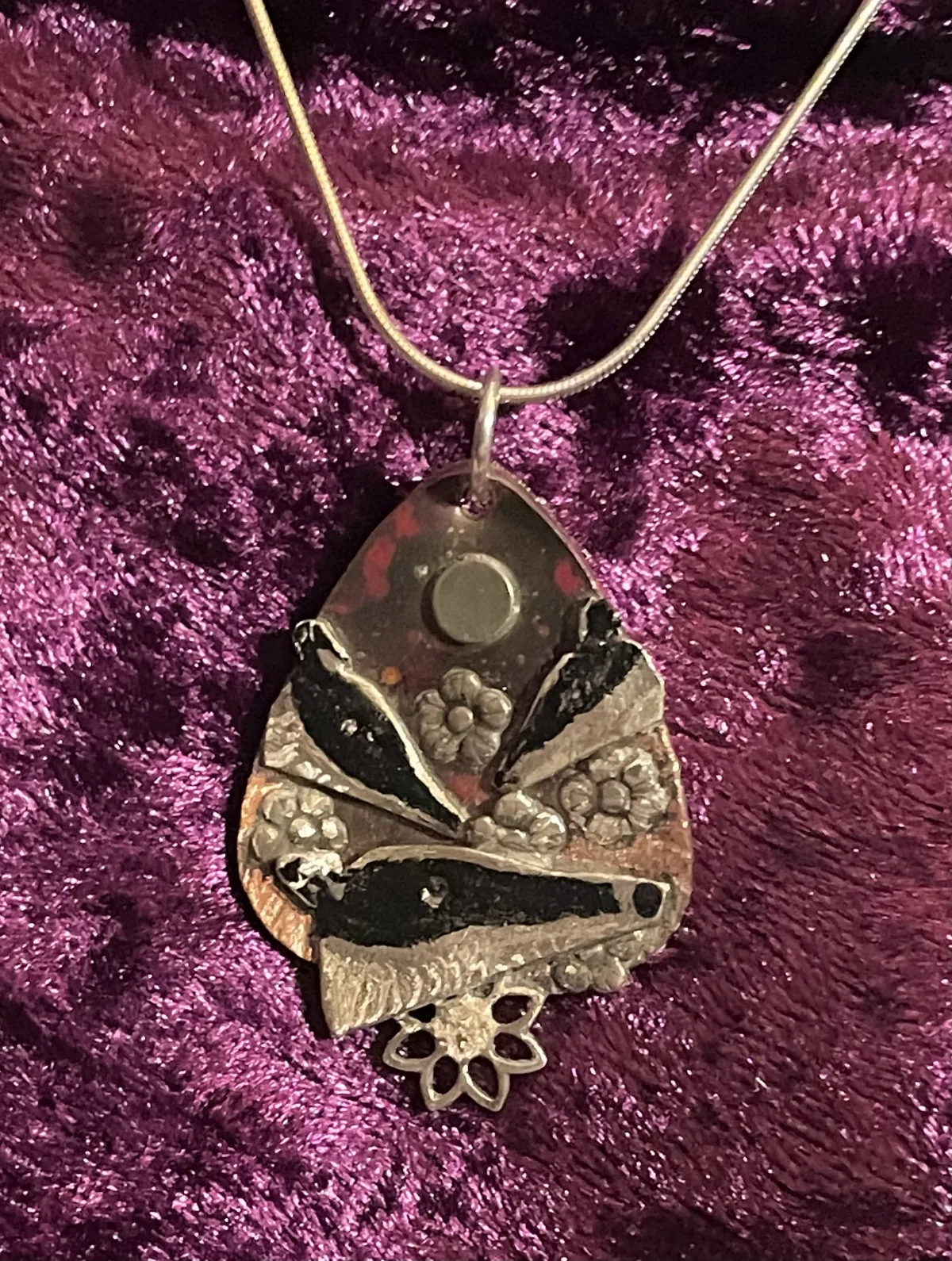 Three Badger Pendant