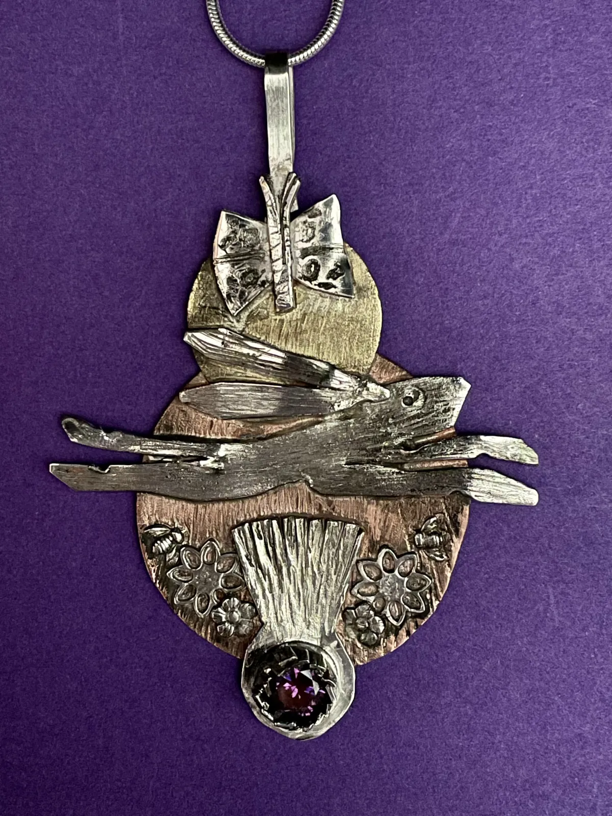 Lindisfarne hare pendant
