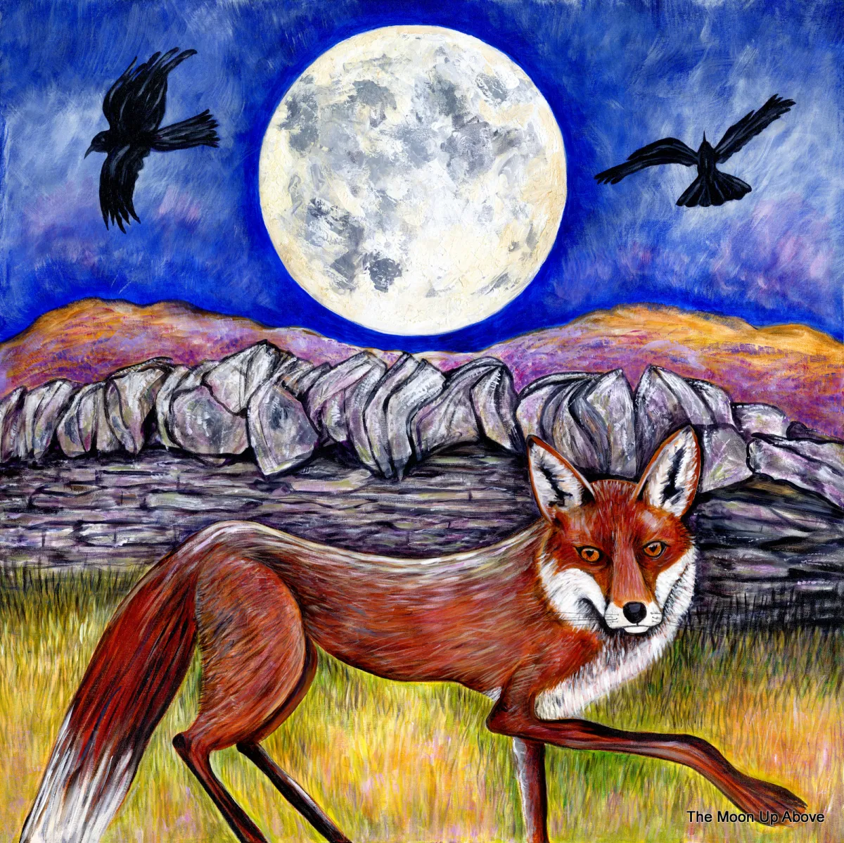 Framed Fox Print