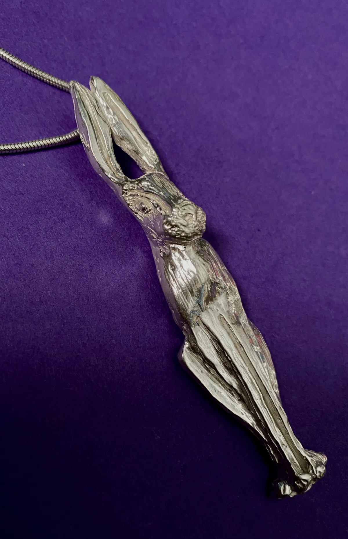 Large Silver Hare Mr. Big