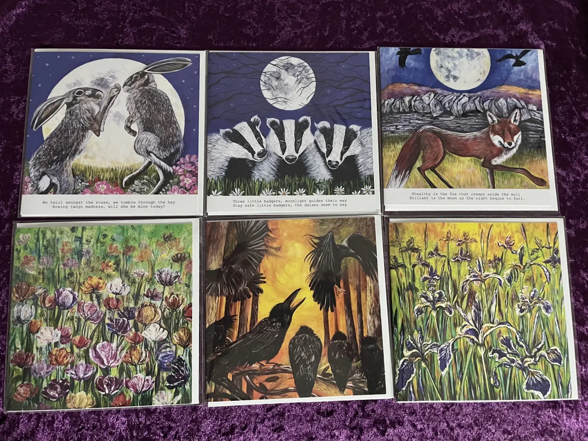 Art Greeting Cards Bundle A